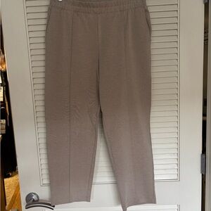 A New Day Tan ankle pants with elastic waist